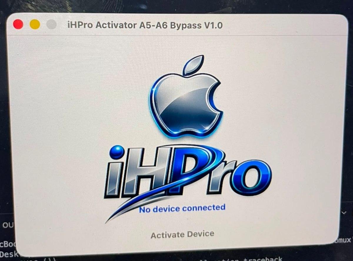 iHPro Activator A5-A6 Bypass (iPhone 4, 4S, 5.5c,Touch 5, Mini 1, iPad 2, 3) Windows/Mac Tool✅️